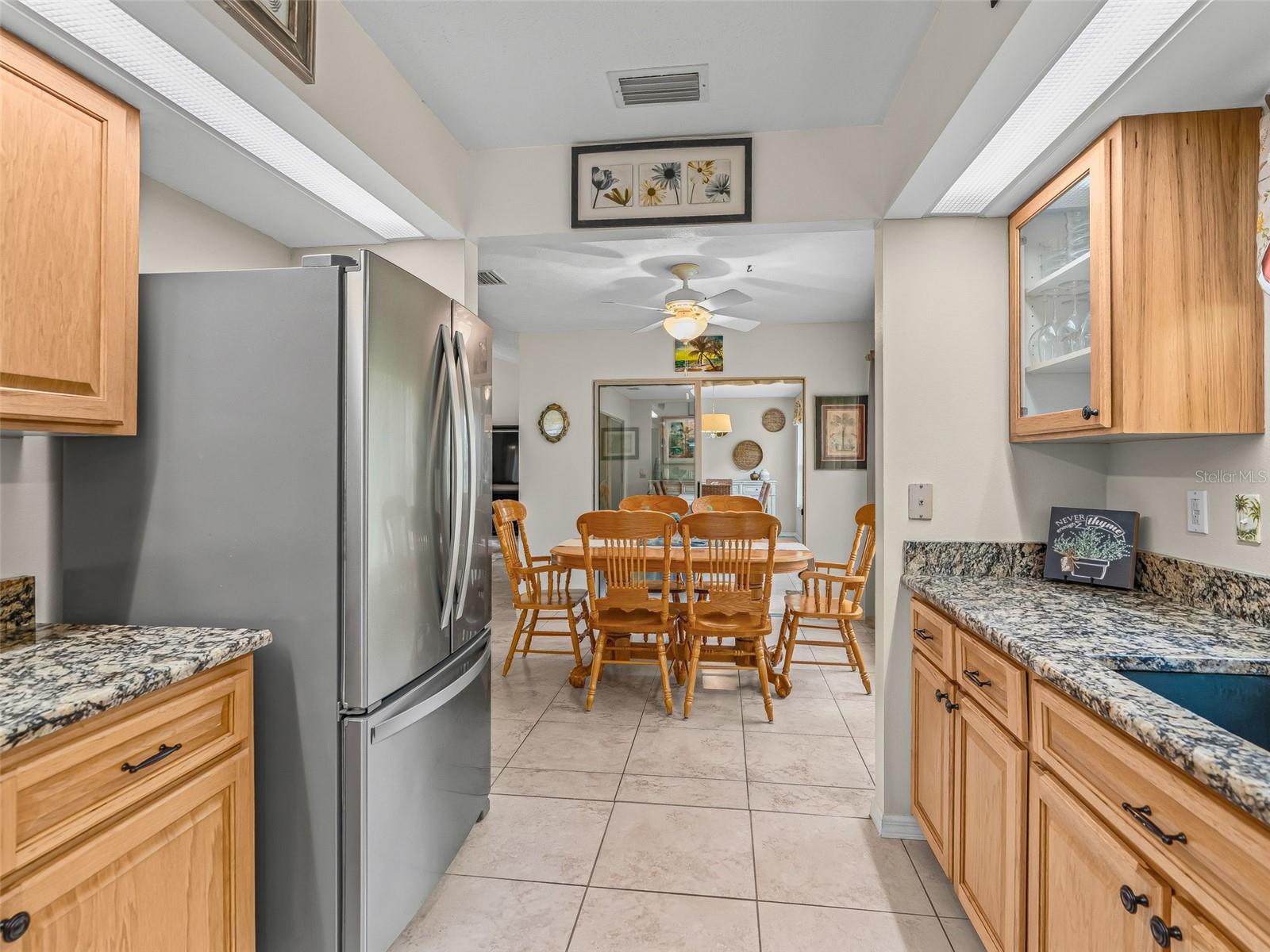 Kitchen with newer appliances