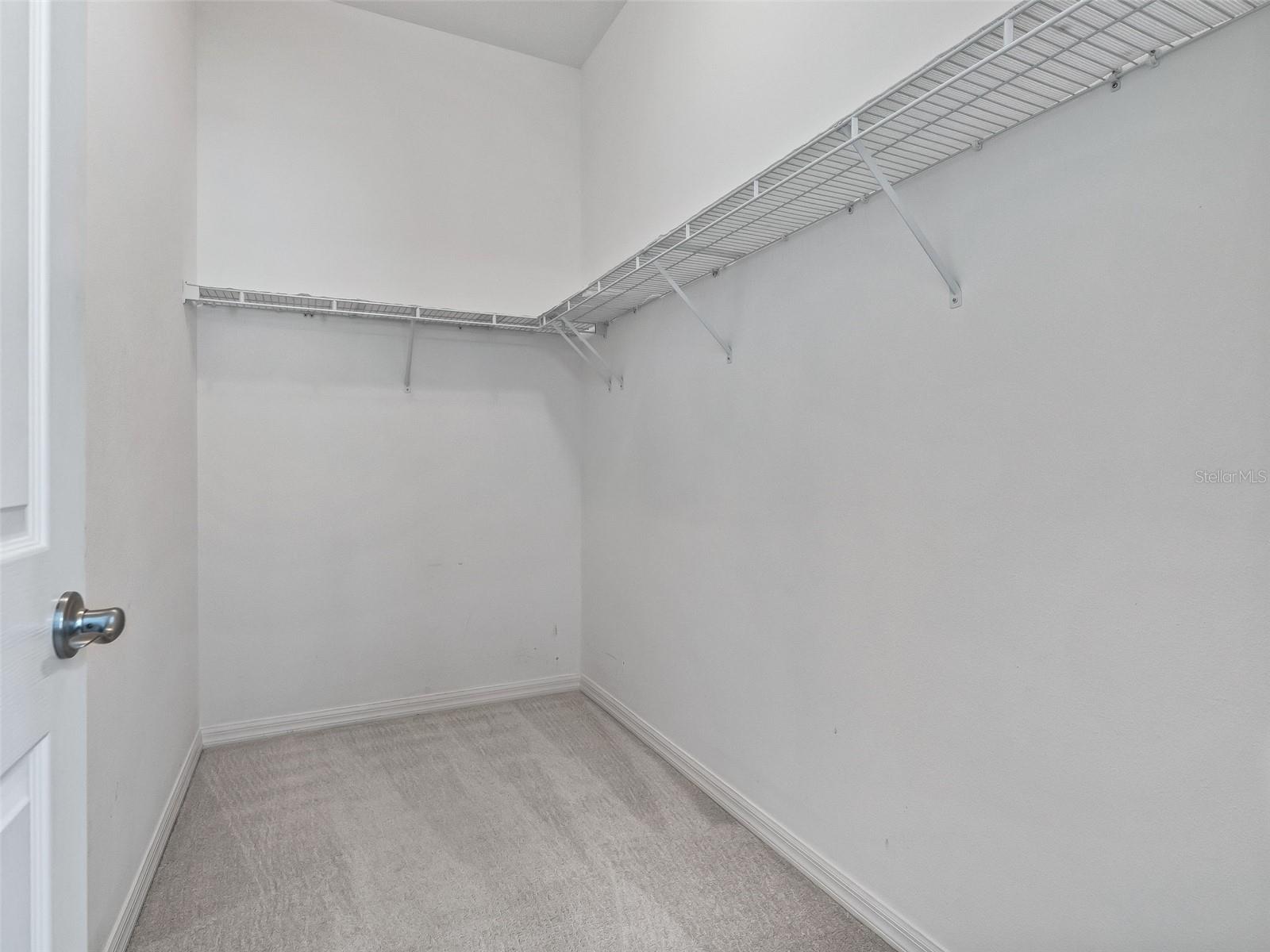 Spacious Walk in Closet