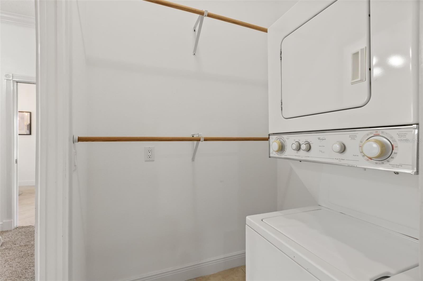 In-Law Suite 2 Closet with Laundry