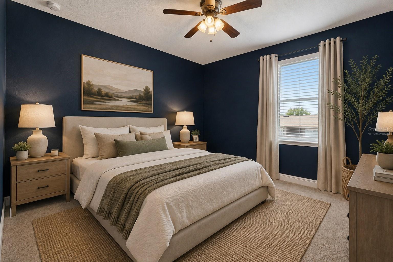 Virtually Staged Bedroom 3
