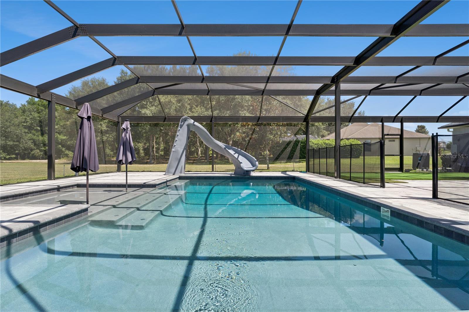 Heated Salt Water Pool
