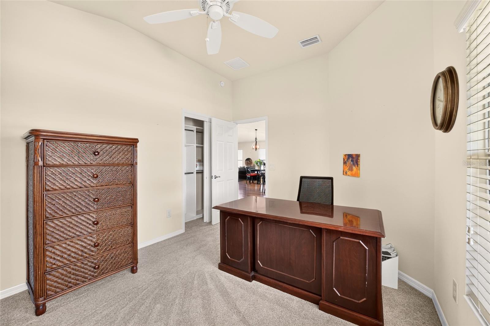 Third Bedroom/Office with Closet