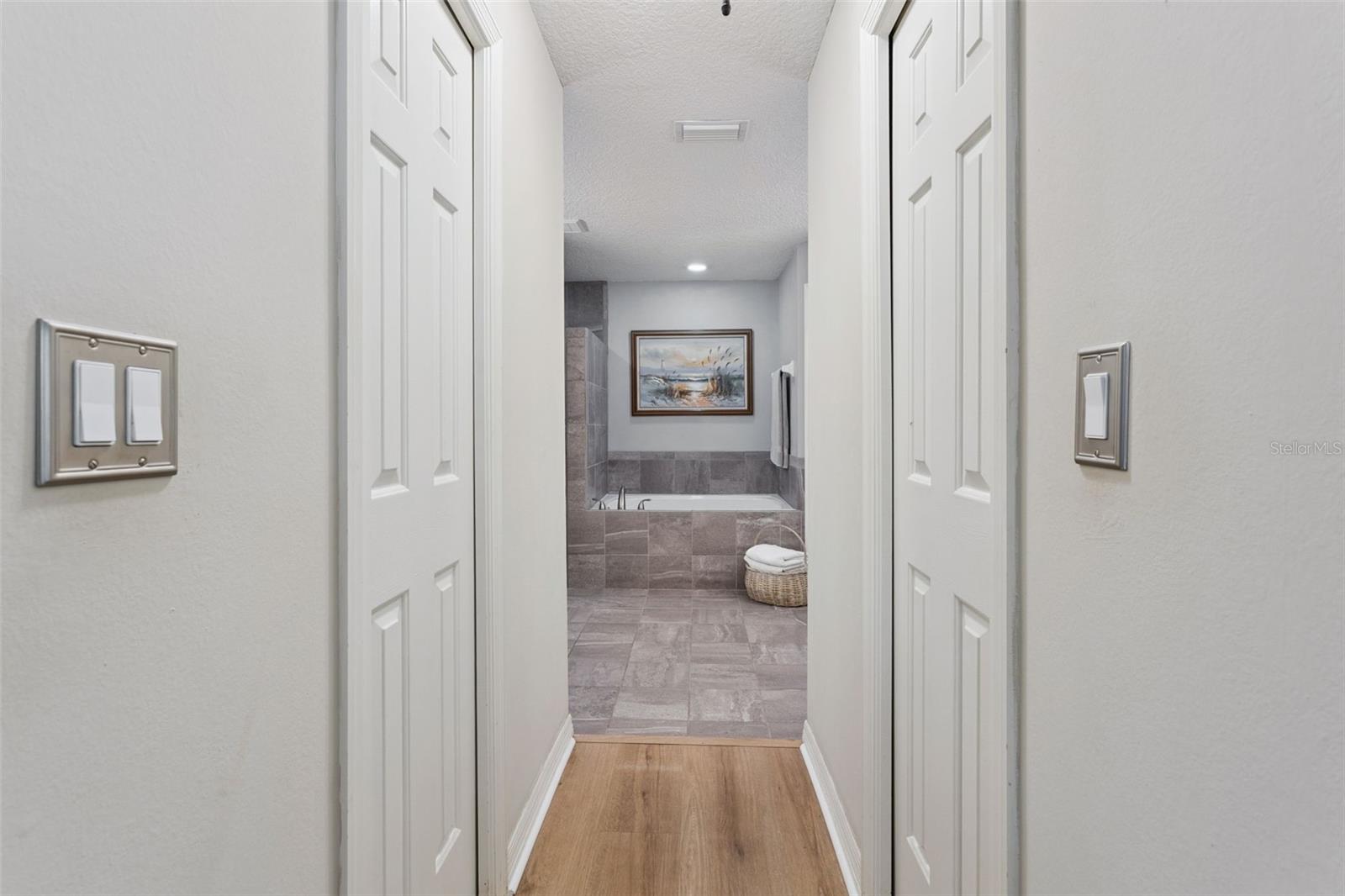Primary Bedroom/His & Her Closets