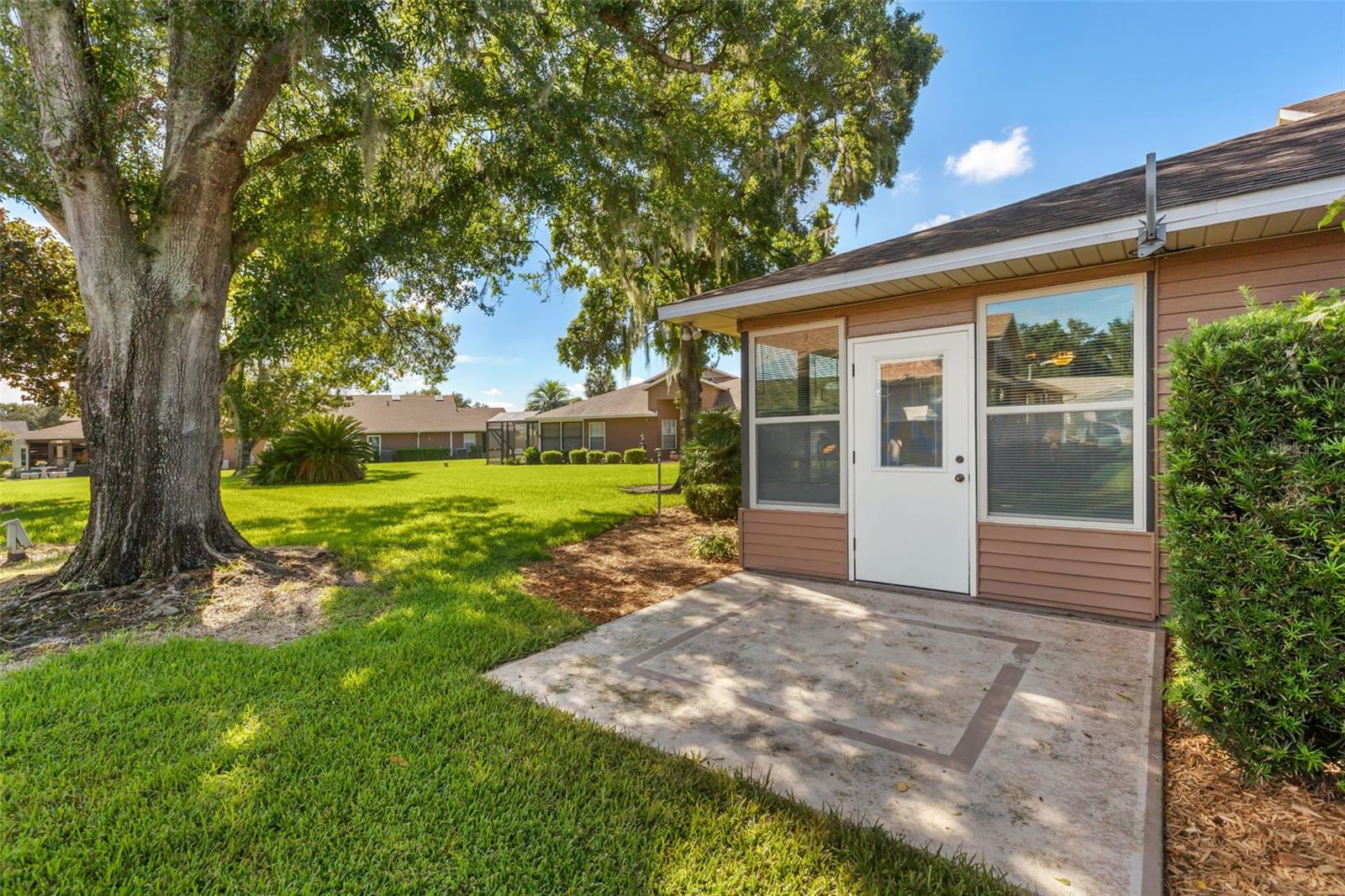 Back patio off Florida Room/Office