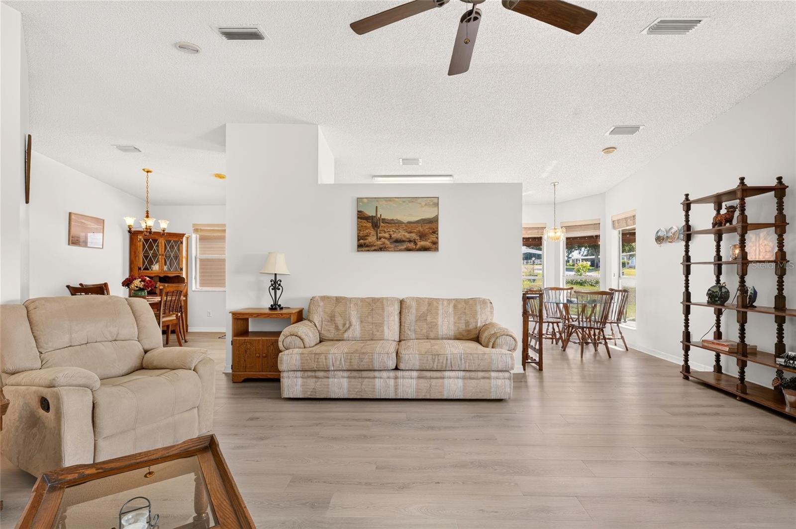 Semi Open Floor Plan