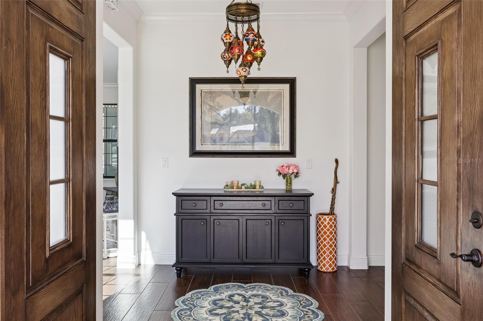 Front Double Doors to Foyer