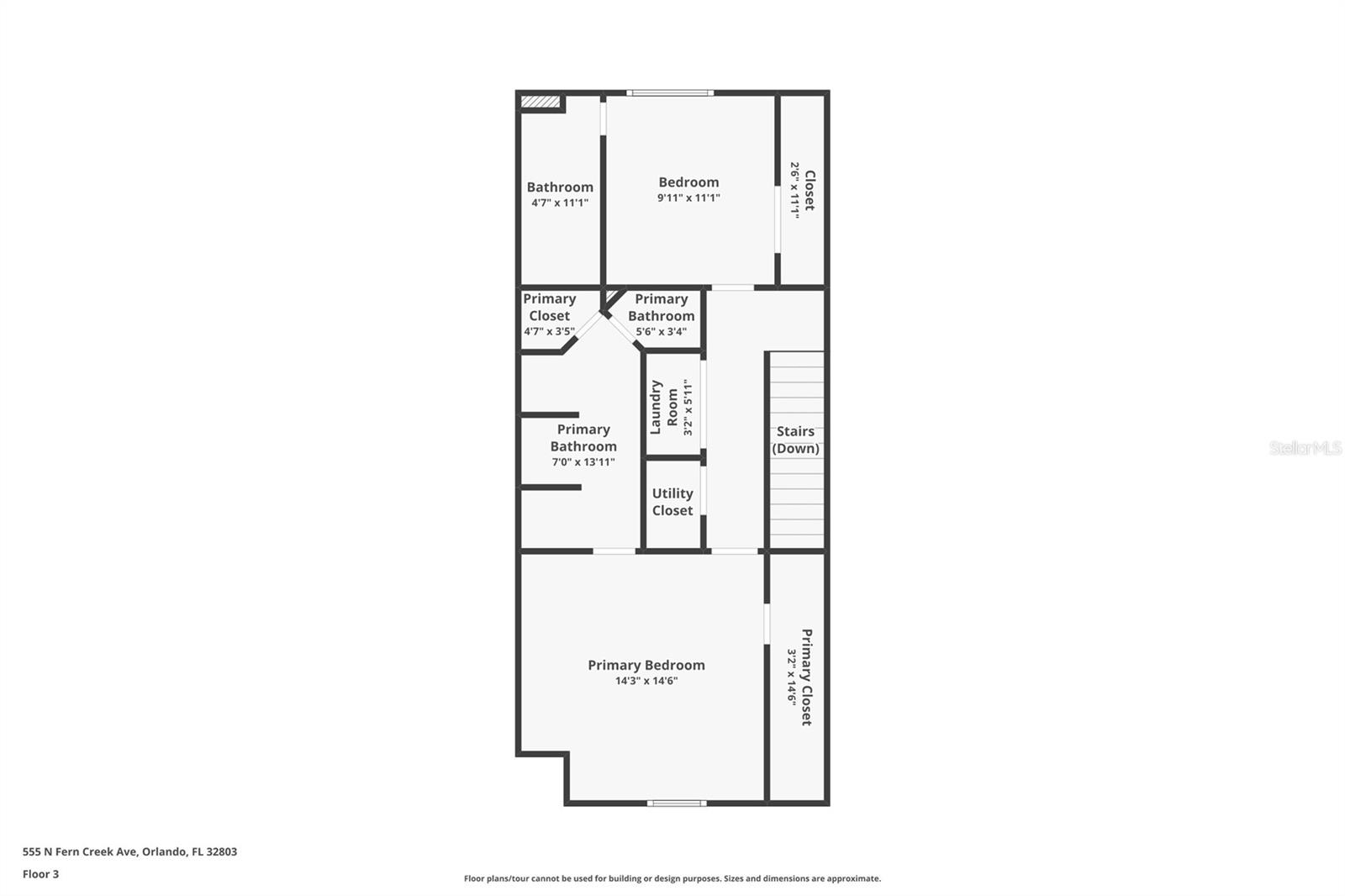 555 N FERN CREEK AVENUE, #1, Orlando, FL 32803