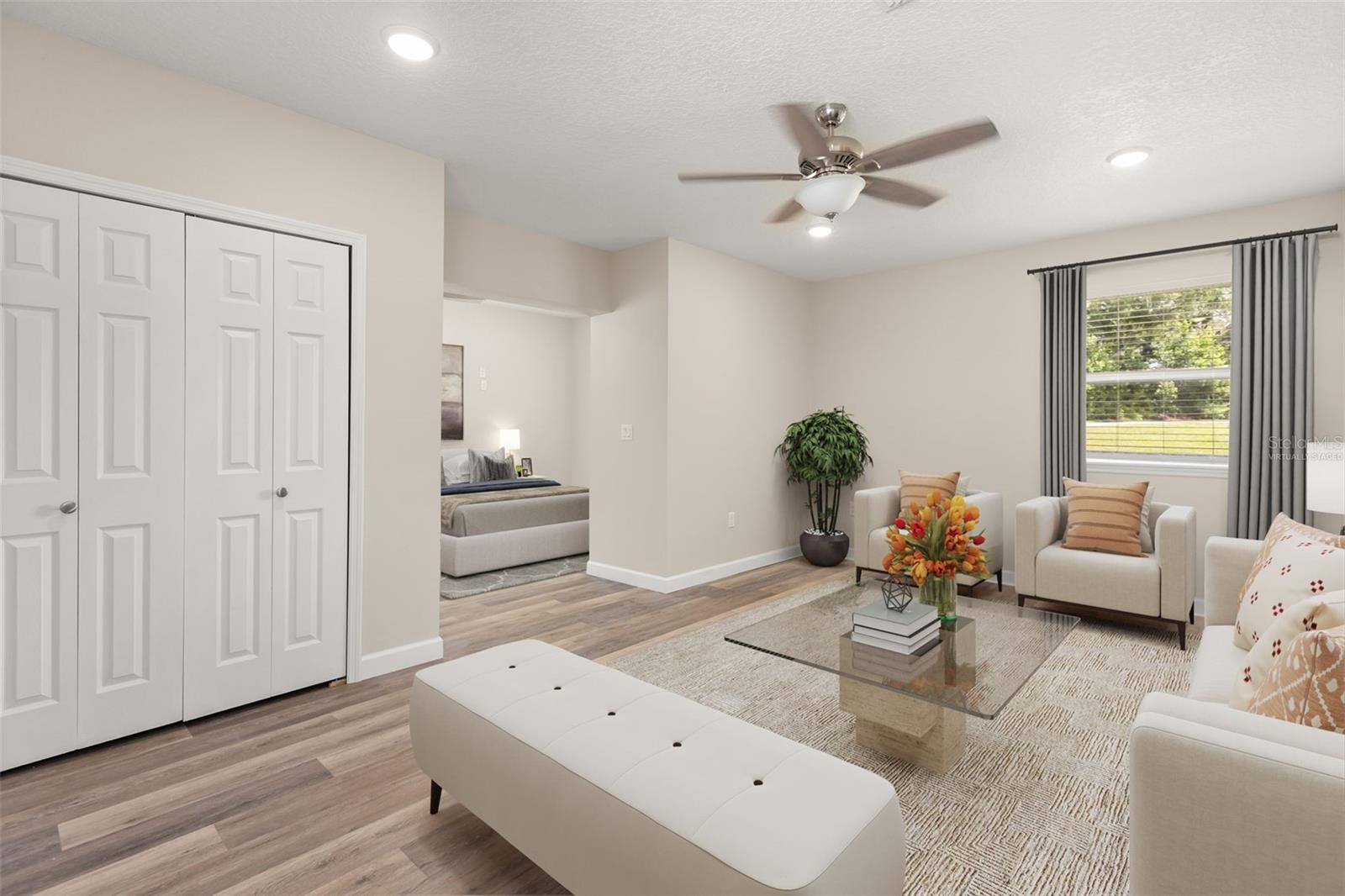 In-Law Suite Virtually Staged