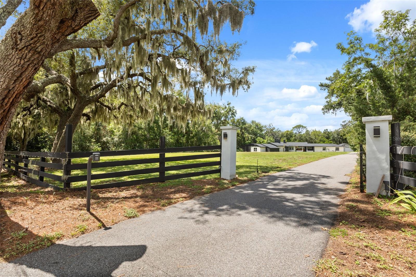 Gated entrance