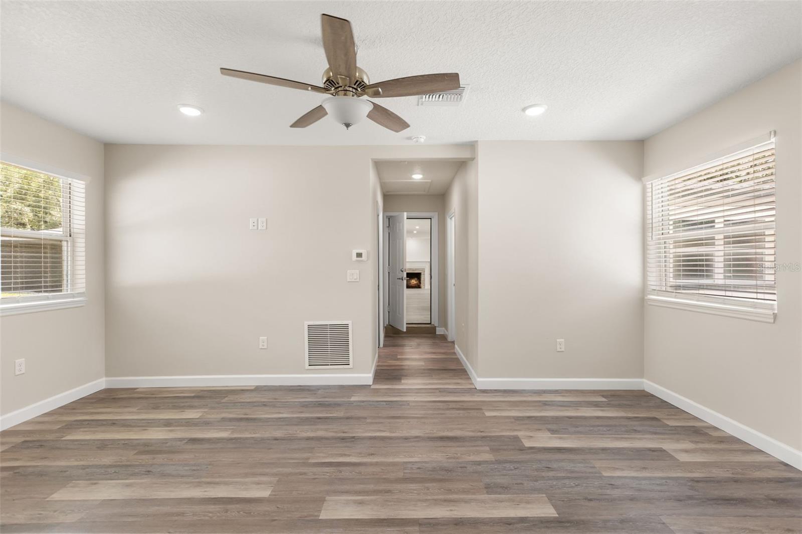 In-Law Suite Living Area looking back into main residence