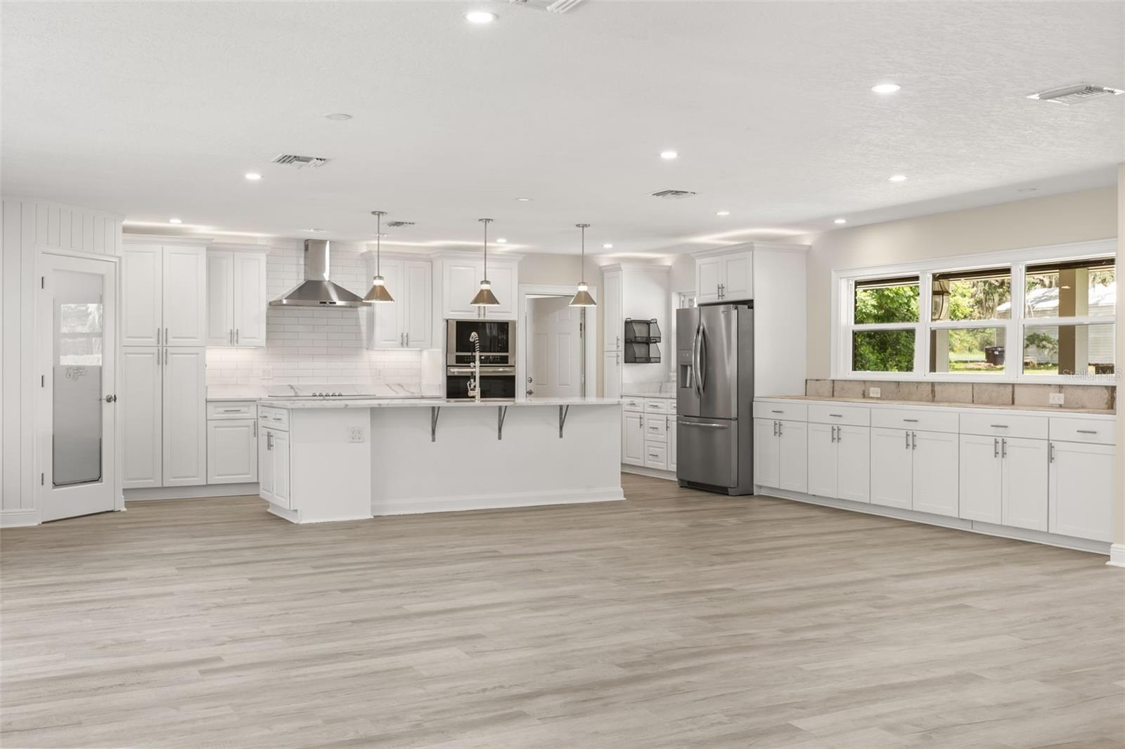 Great Room: Kitchen and Dining Room