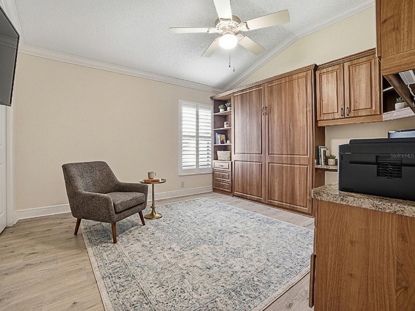 Guest Bedroom / Office with Murphy Bed and built-in Desk
