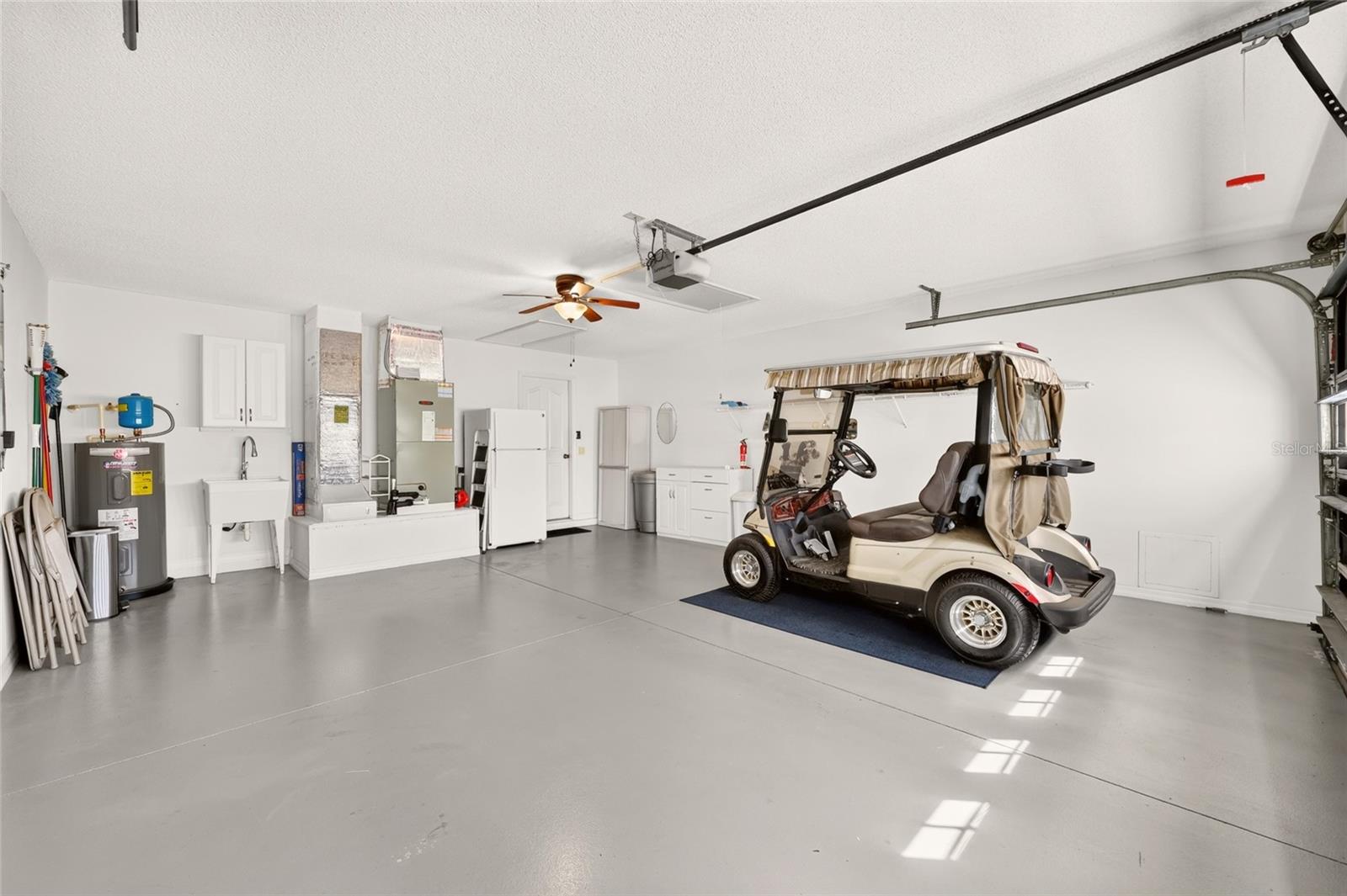 Extended Garage & Golf Cart