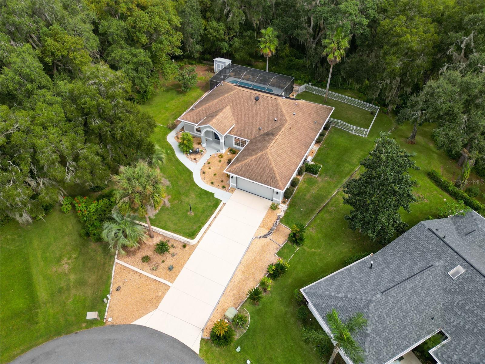 Arial View of Property