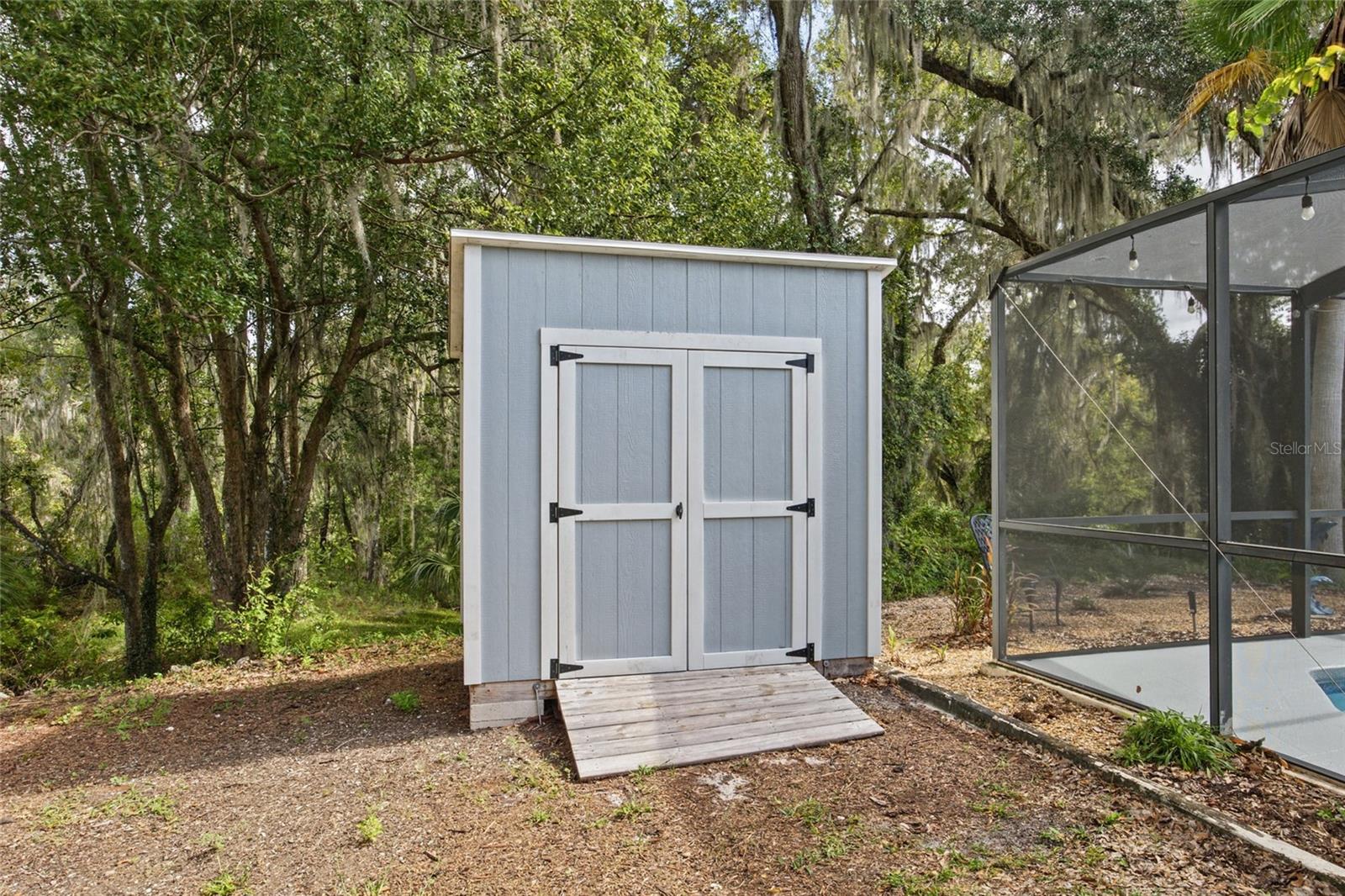Exterior Storage shed
