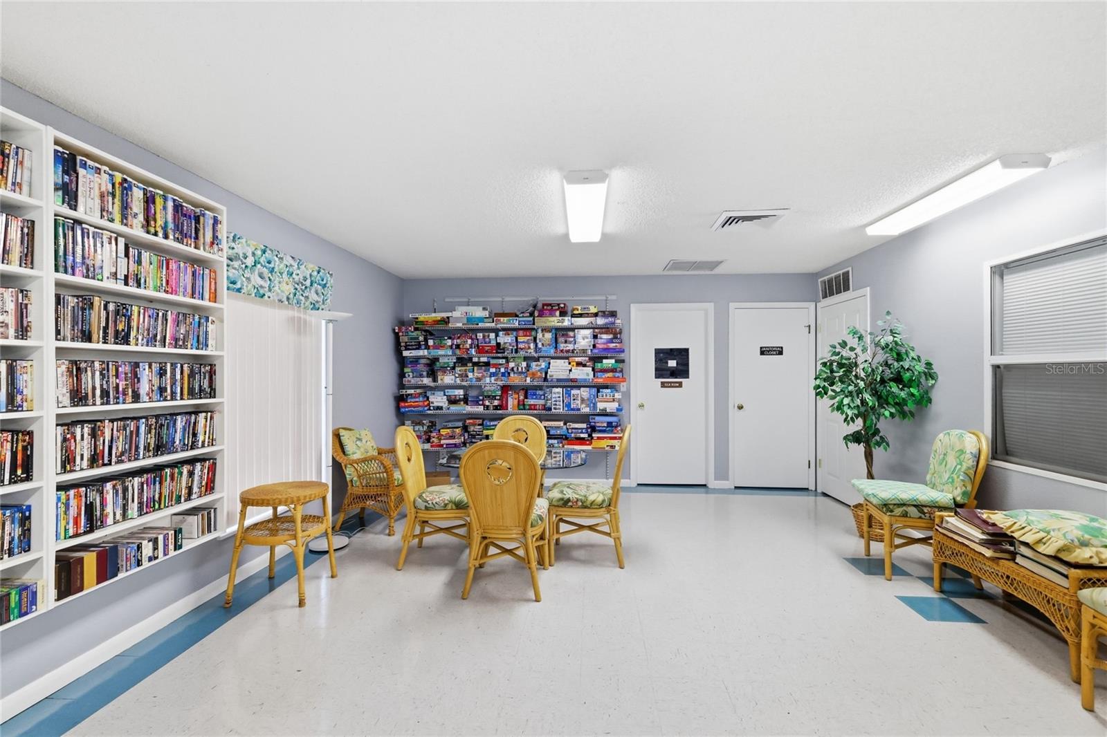 Community Media room/Library