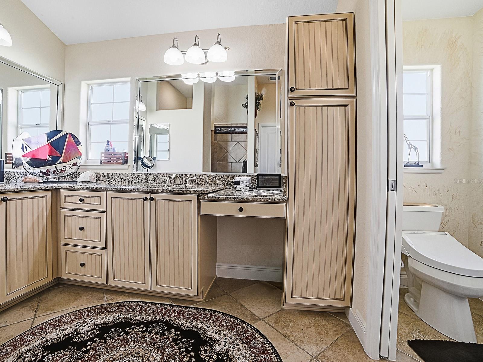 PRIMARY BATH/WATER CLOSET WITH POCKET DOOR