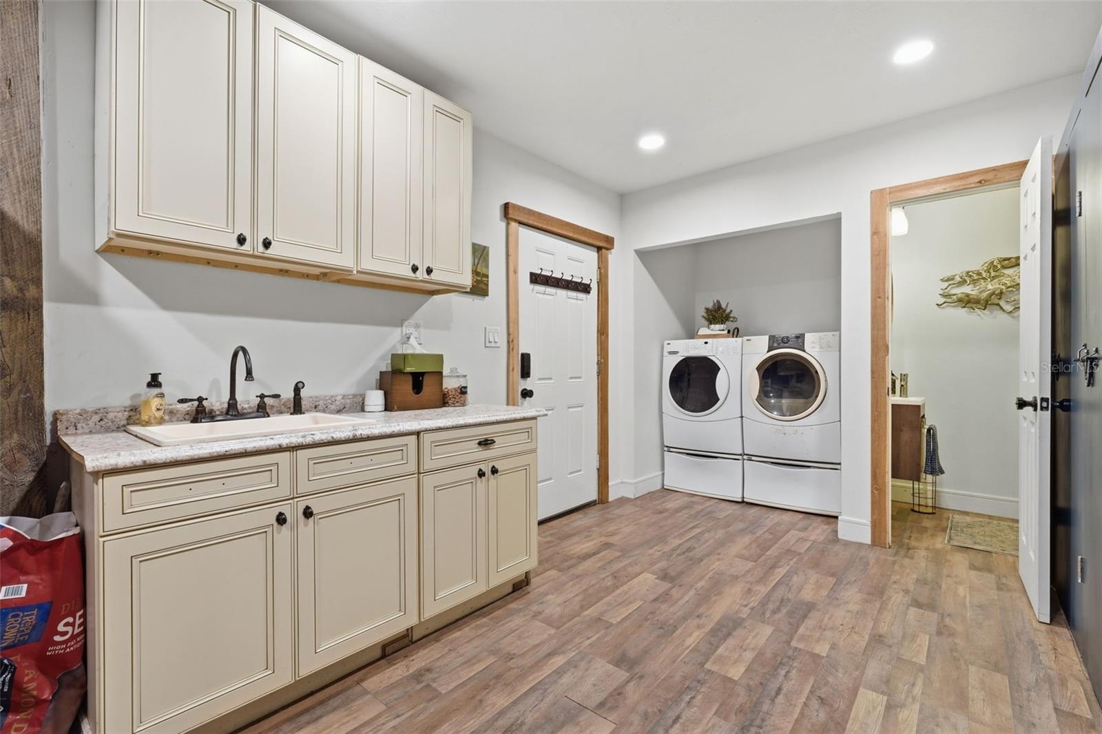 Tack room kitchenette