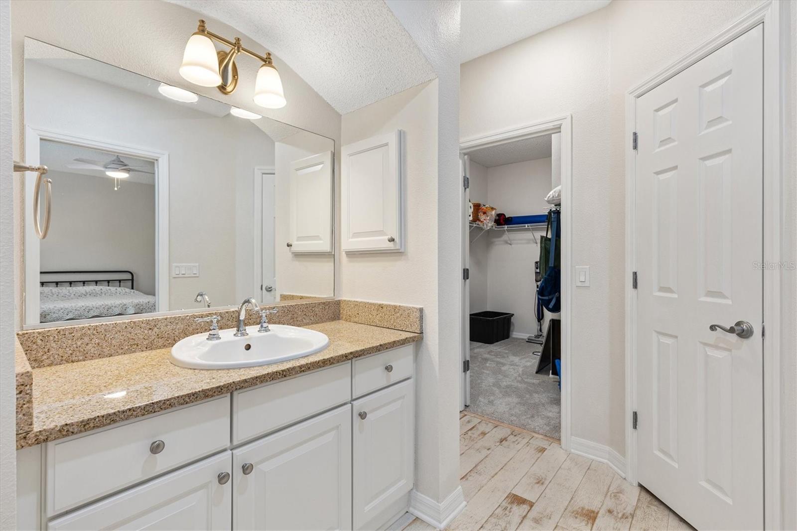 2nd Floor-Granite Counter top w/ Linen Closet and Walk-in Closet