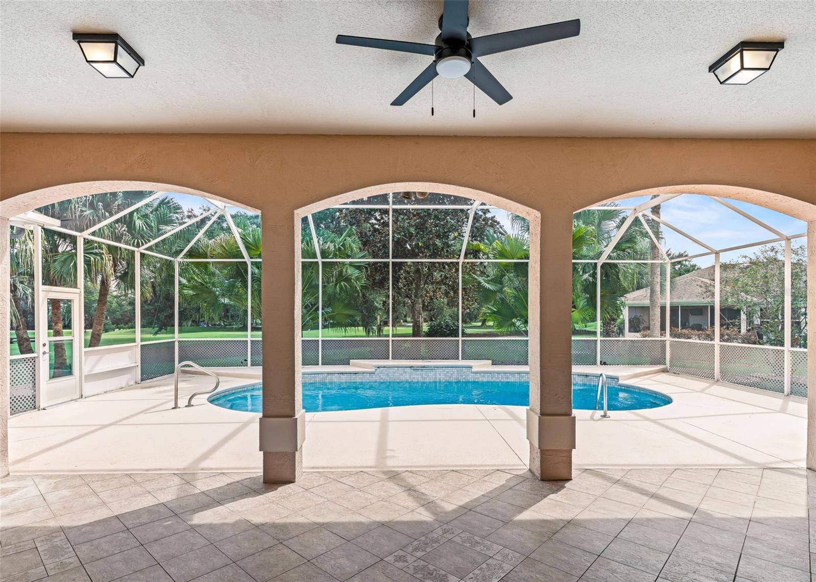 Pool area