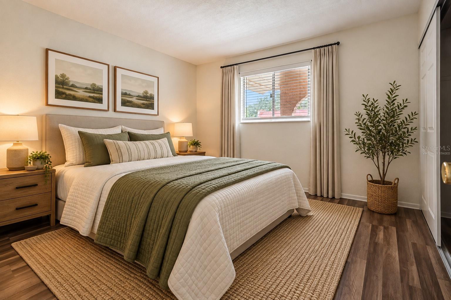 Bedroom 2 - Virtually Staged