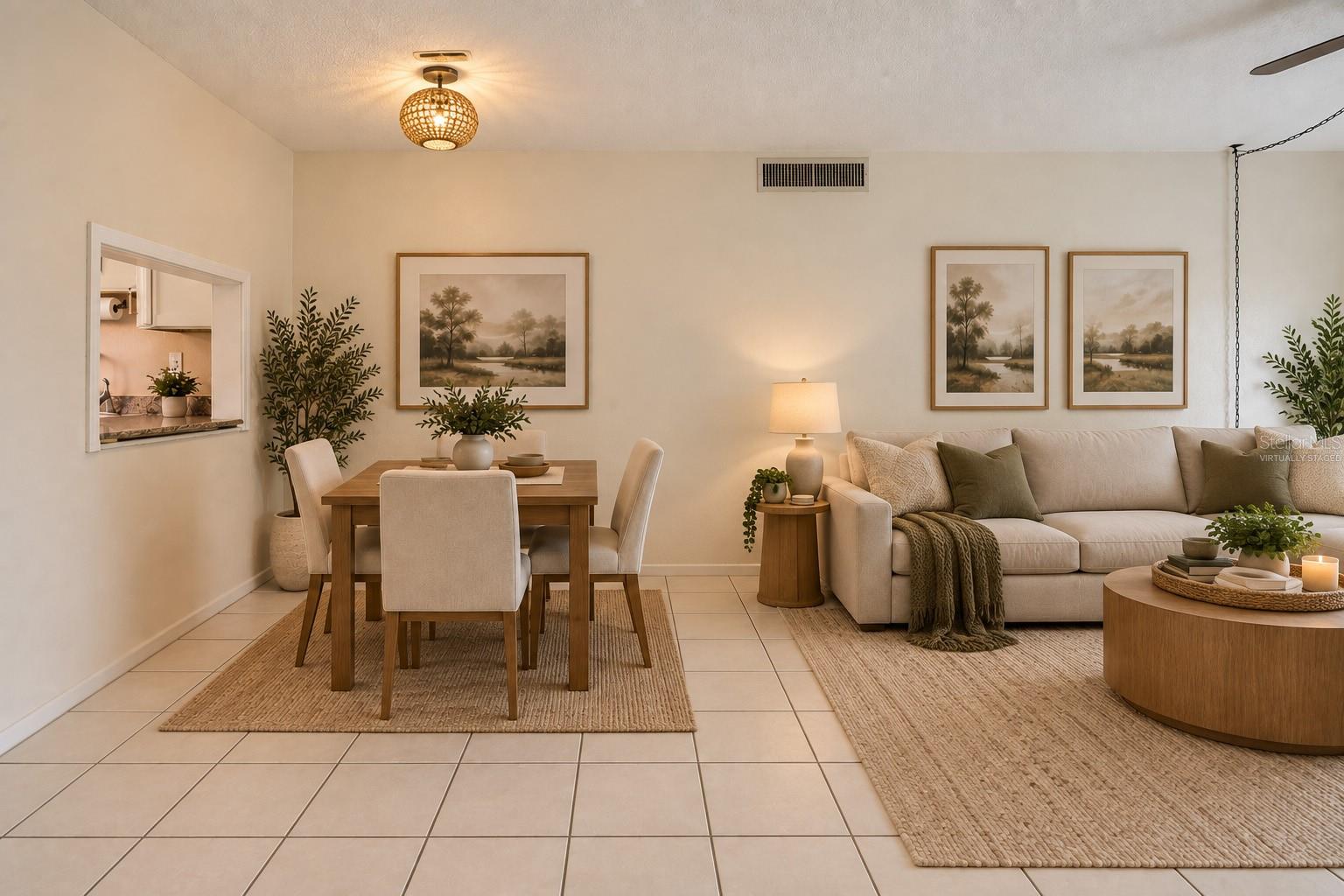 Dining Room - Virtually Staged