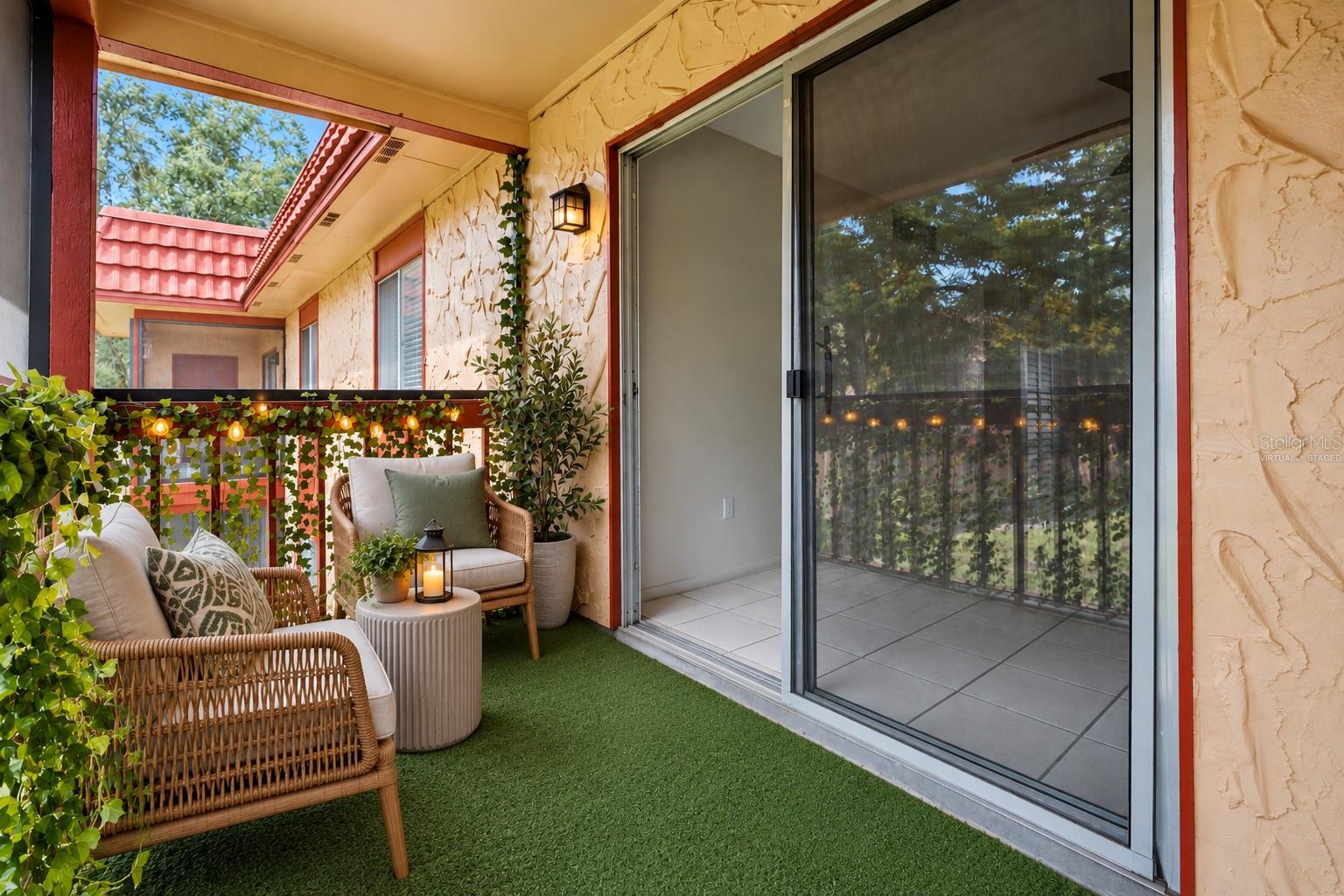 Balcony - Virtually Staged