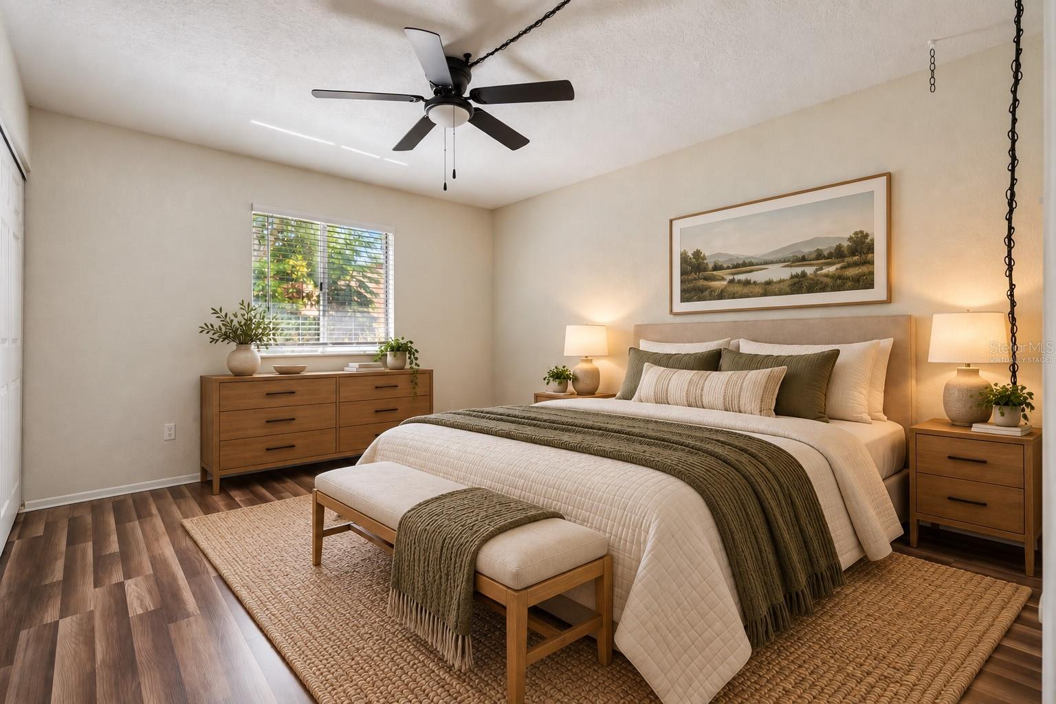 Bedroom 1 - Virtually Staged