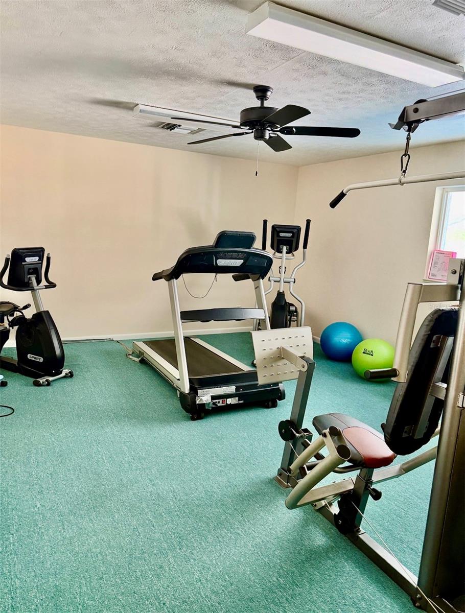 fitness area