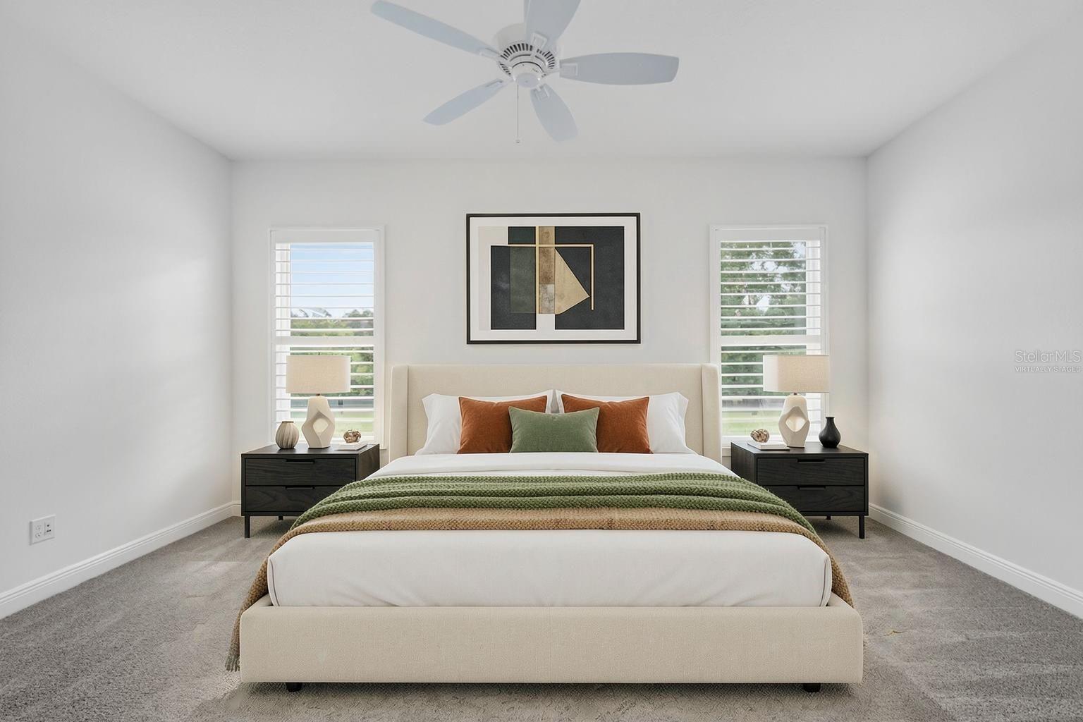 Primary Bedroom-Virtually Staged