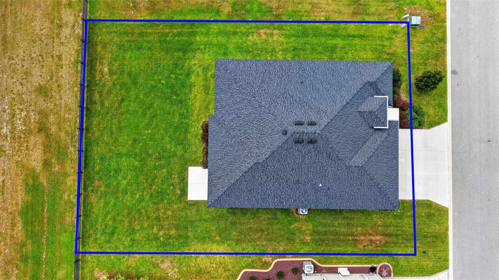 Overhead Aerial with Property Lines and Spacious Rear Yard with ROOM FOR A POOL! Overhead Aerial with Property Lines and Spacious Rear Yard with ROOM FOR A POOL!
