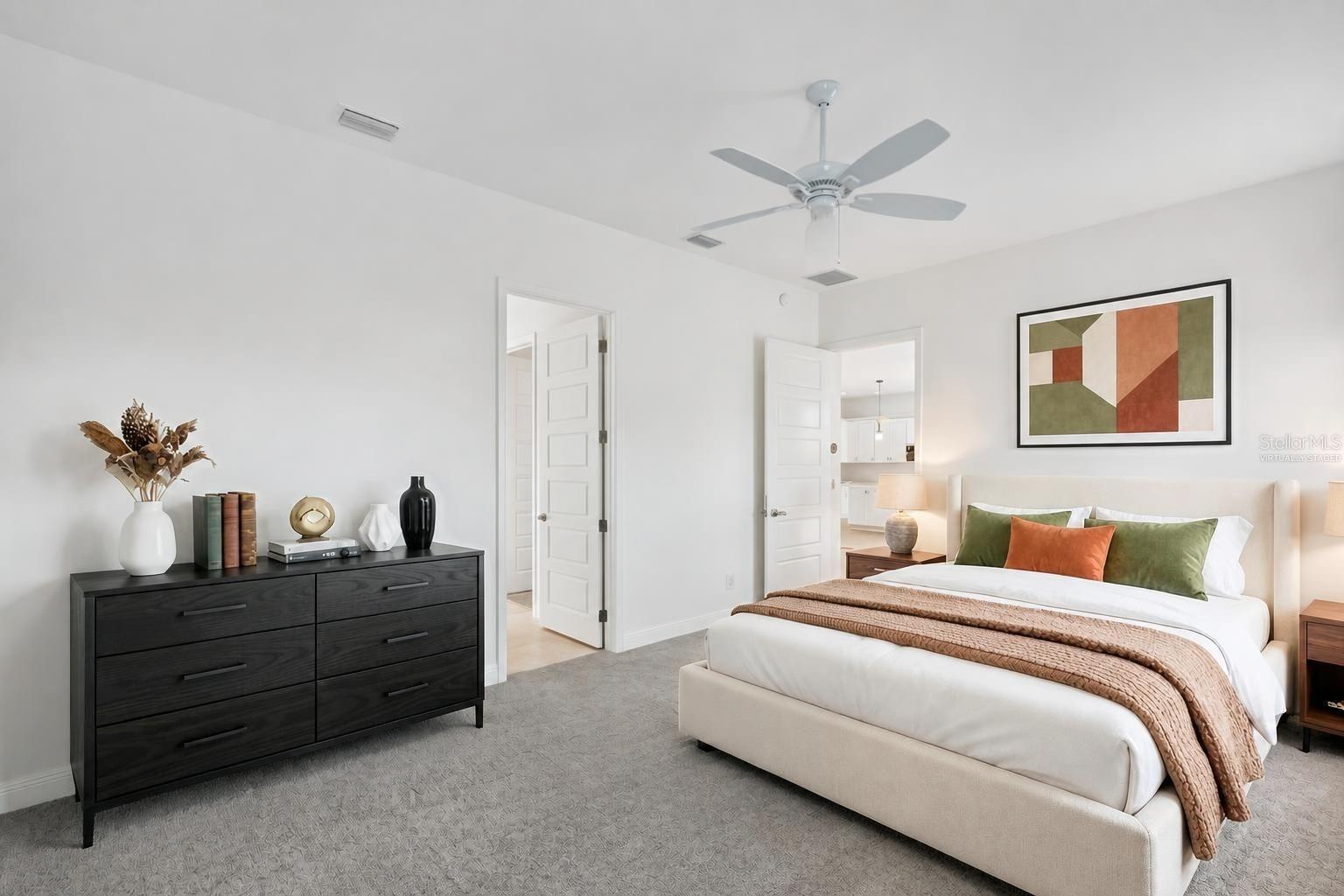 Primary Bedroom-Virtually Staged