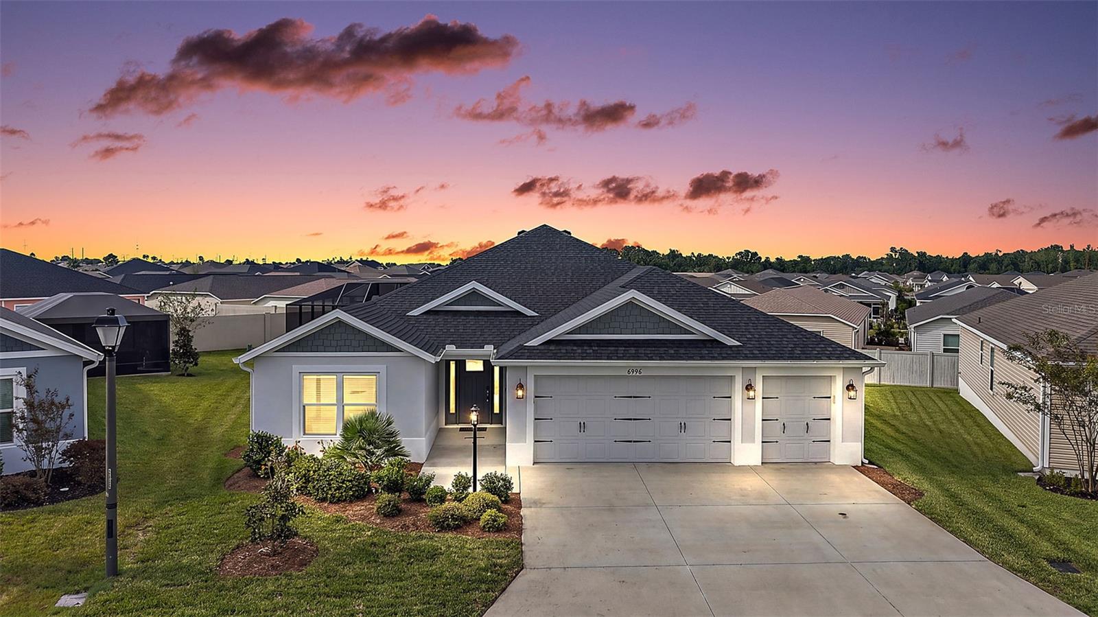 Twilight Front Elevation Twilight Front Elevation