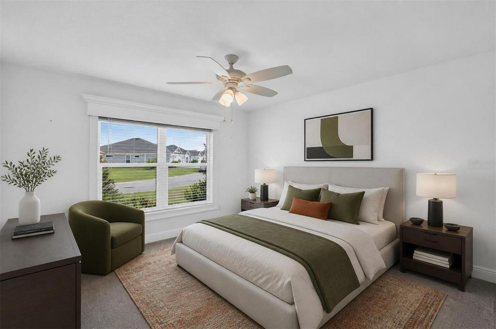 Second Bedroom-Virtually Staged