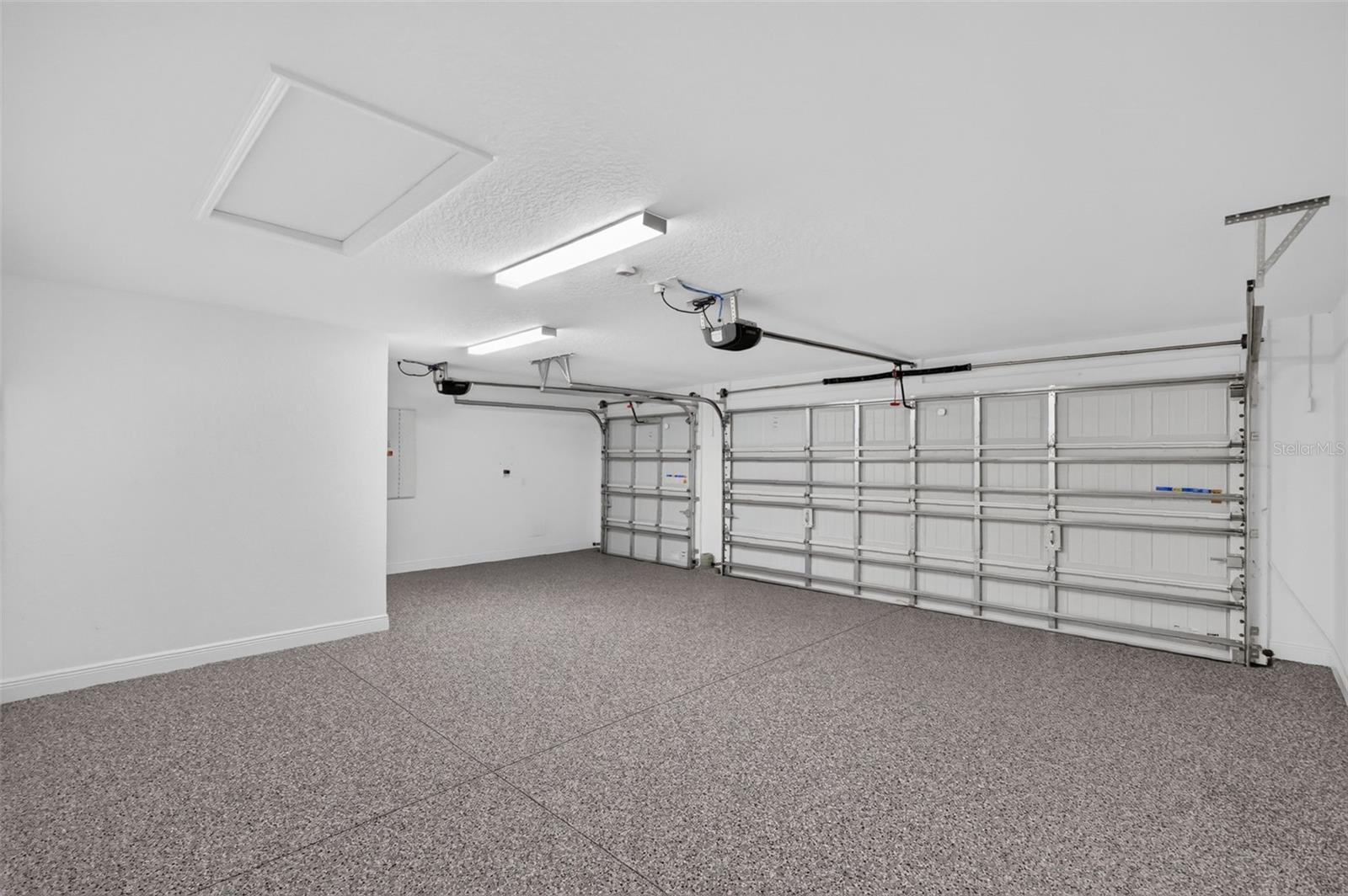 Oversized 599sf Two-Car + Golf Cart Garage