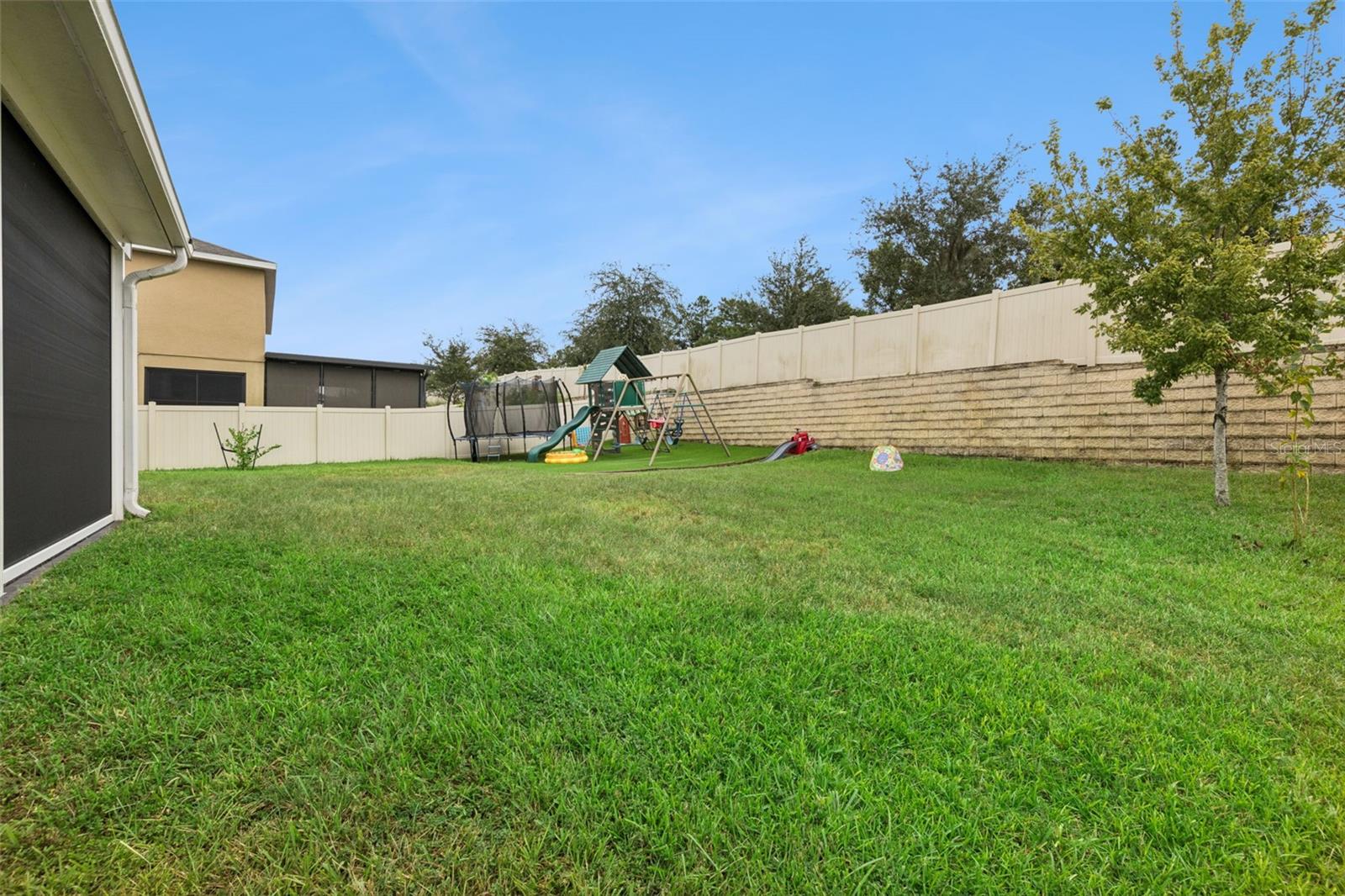 Fenced Backyard