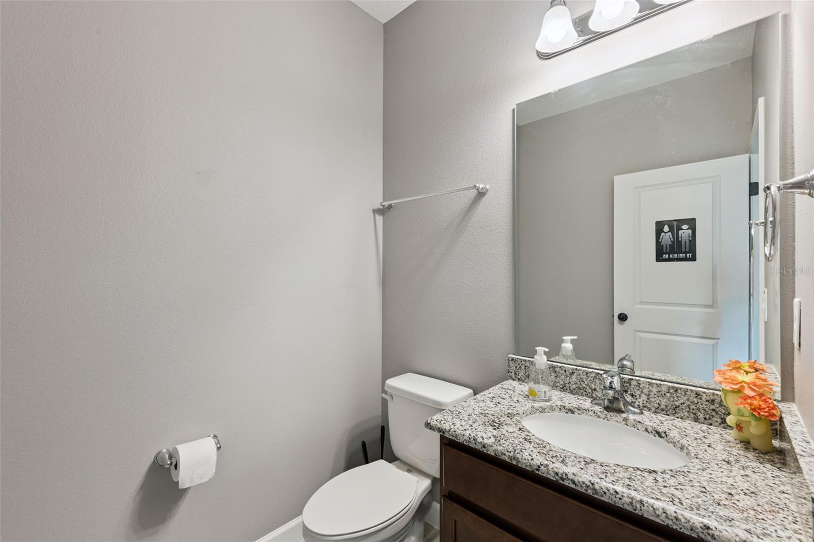 Upstairs Half Bath