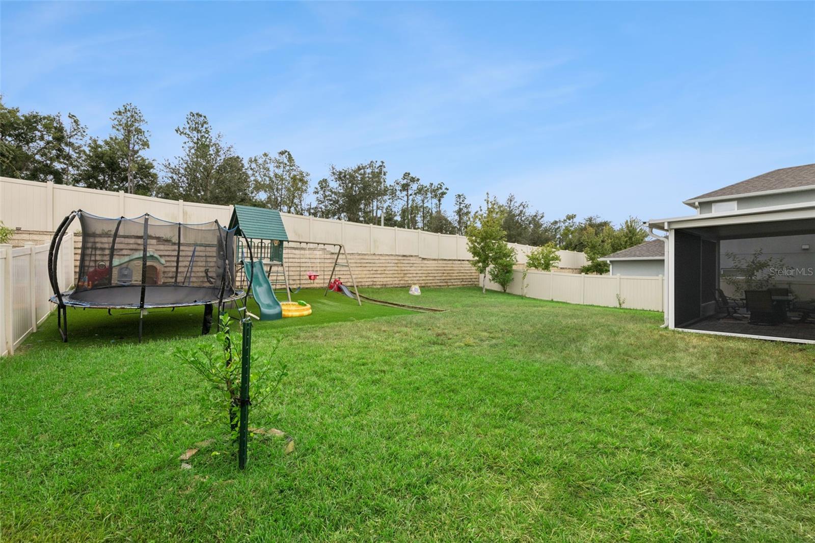 Fenced Backyard