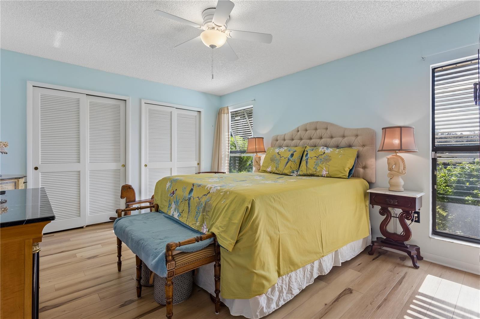 Primary bedroom with en-suite bath