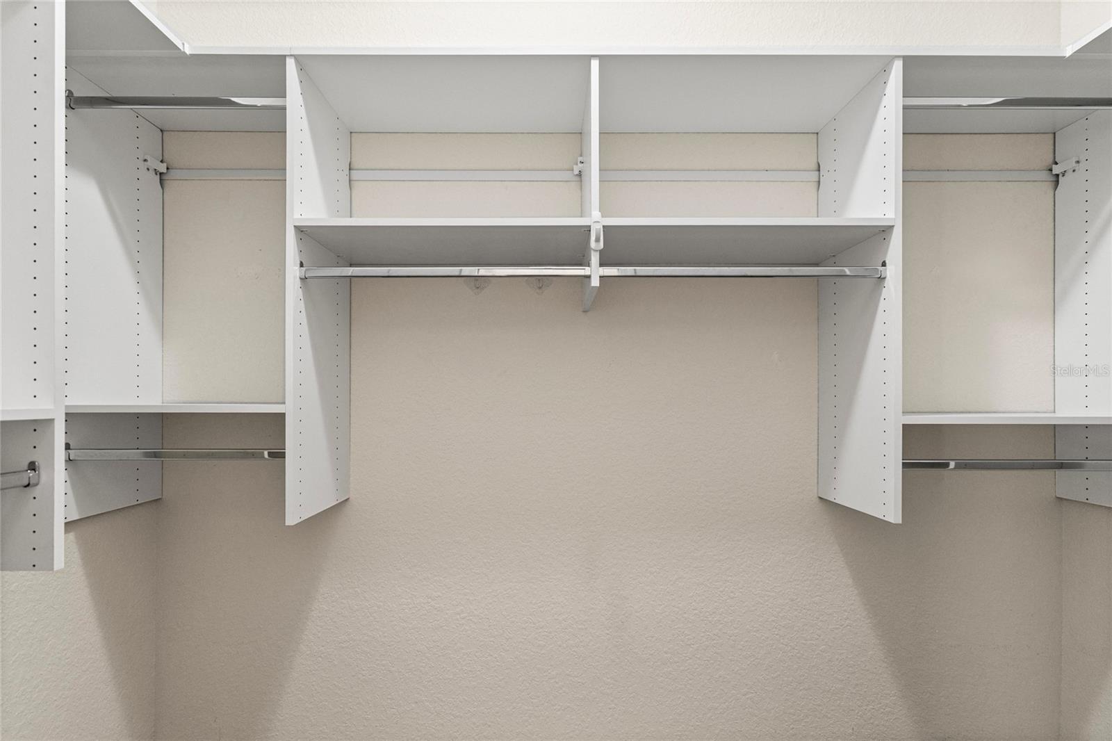 Her Walk-In Closet.