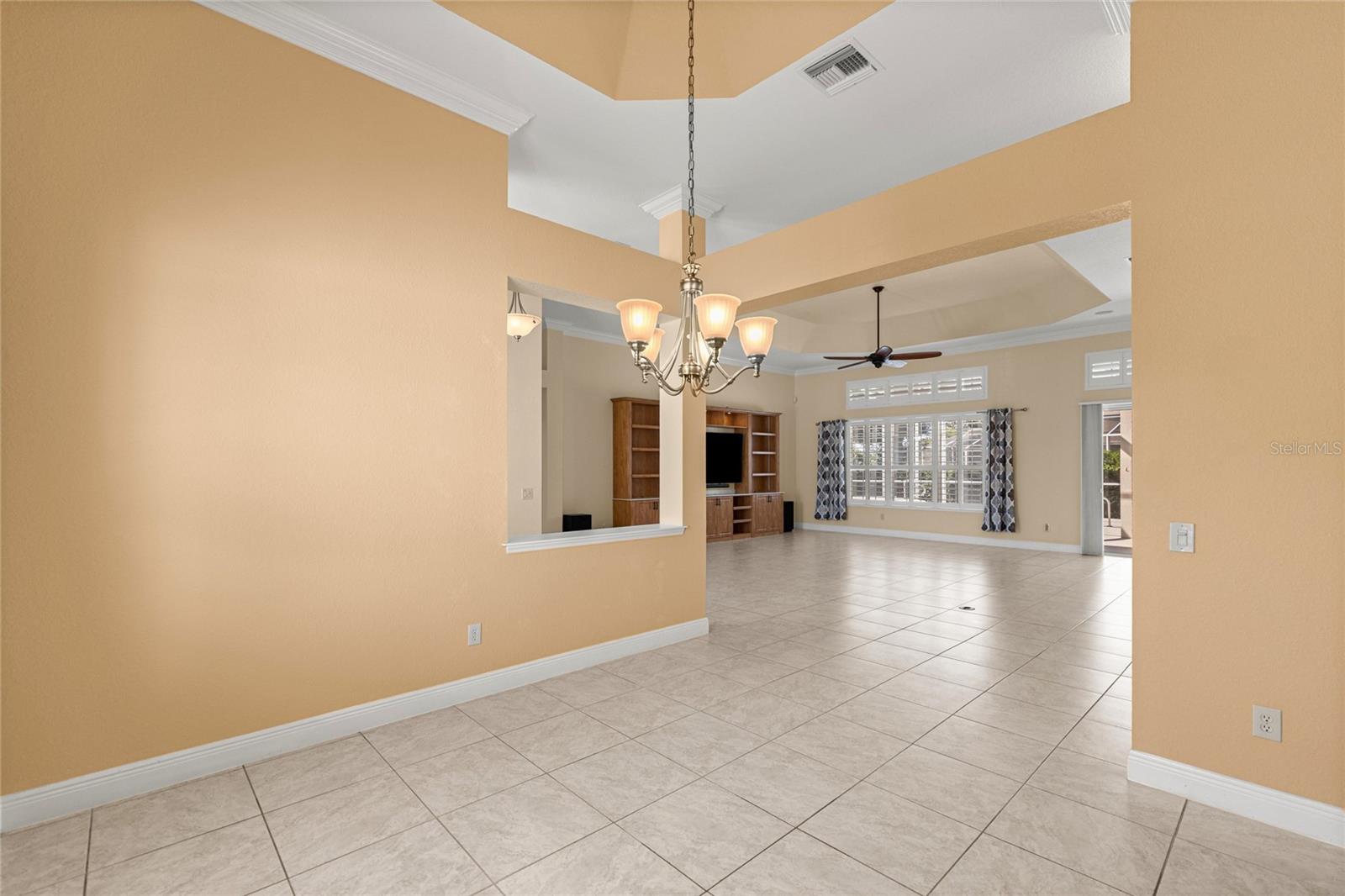 Formal dining room.