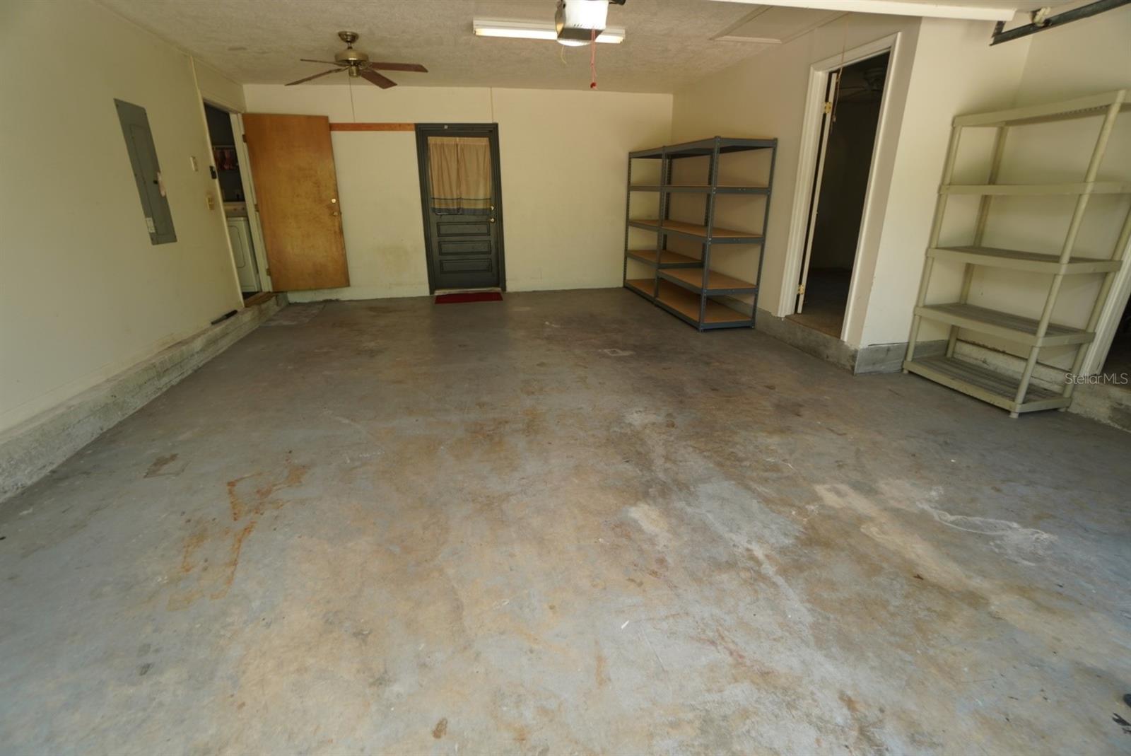 Garage has 2 rooms inside it