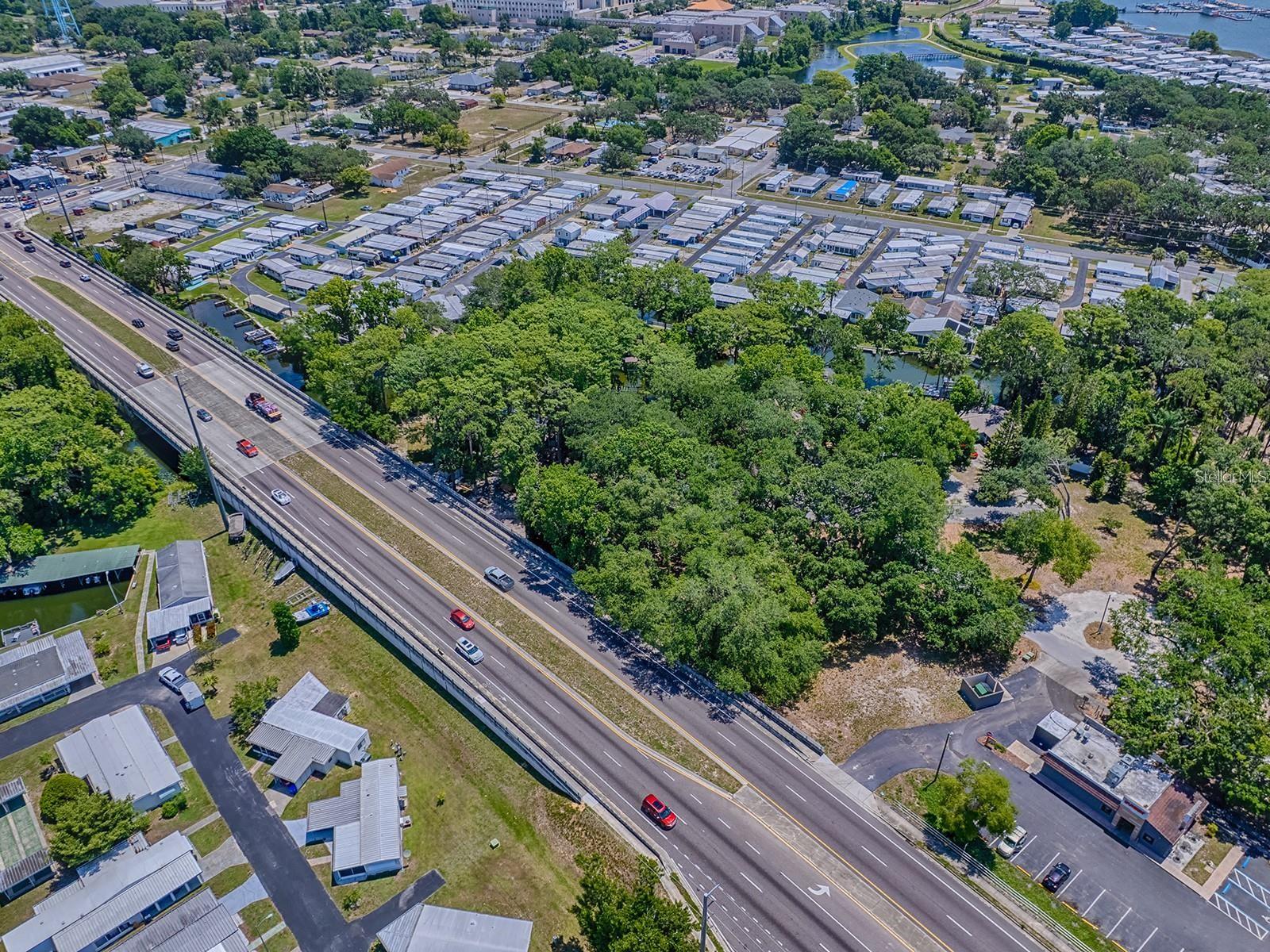 Aerial from Dead River Road