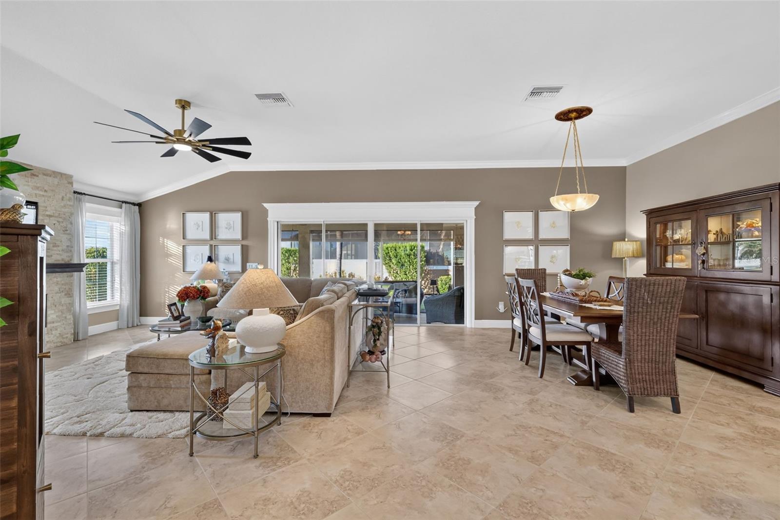 Living and Dining Rooms
