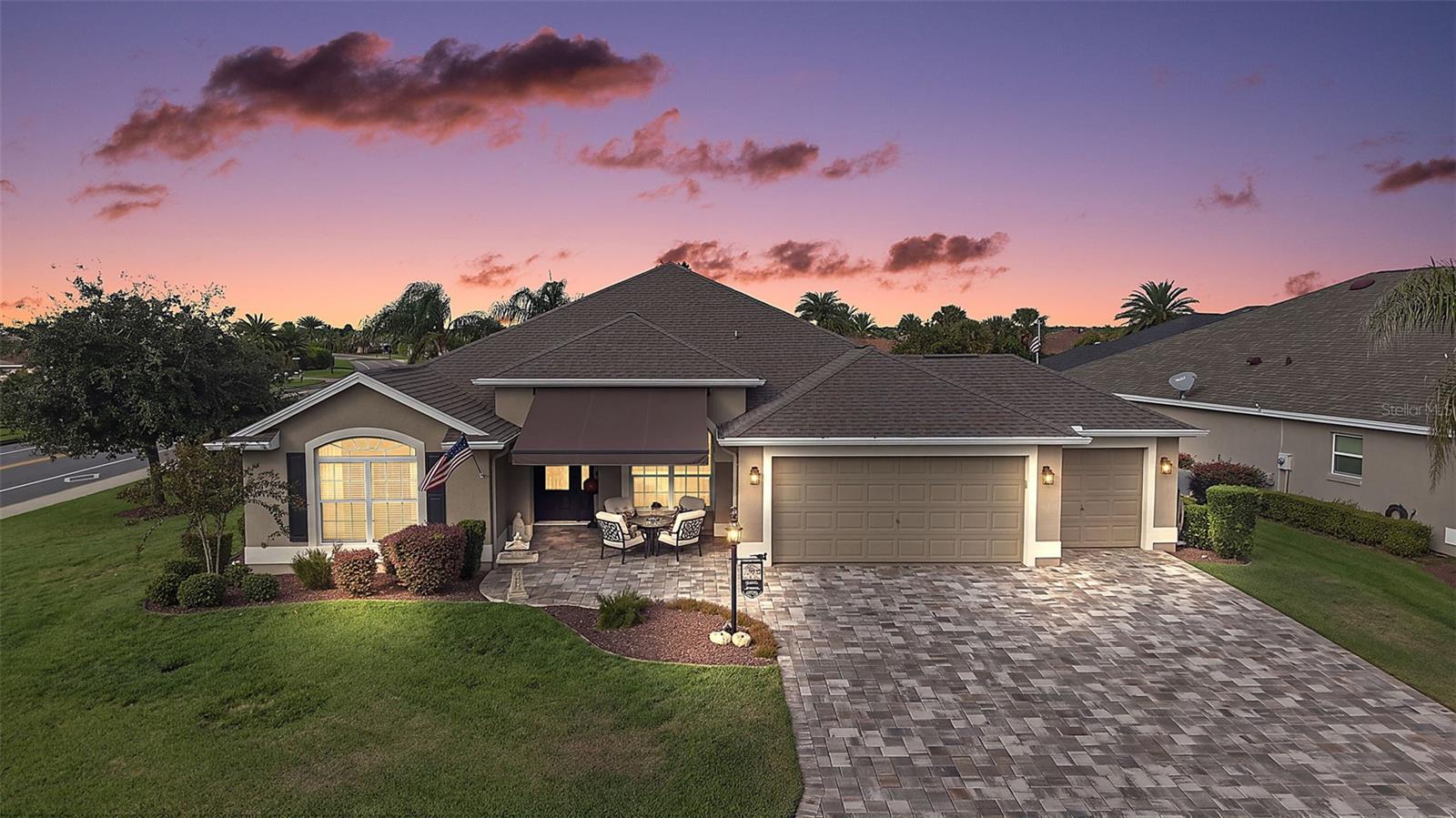 Twilight Front Elevation Twilight Front Elevation