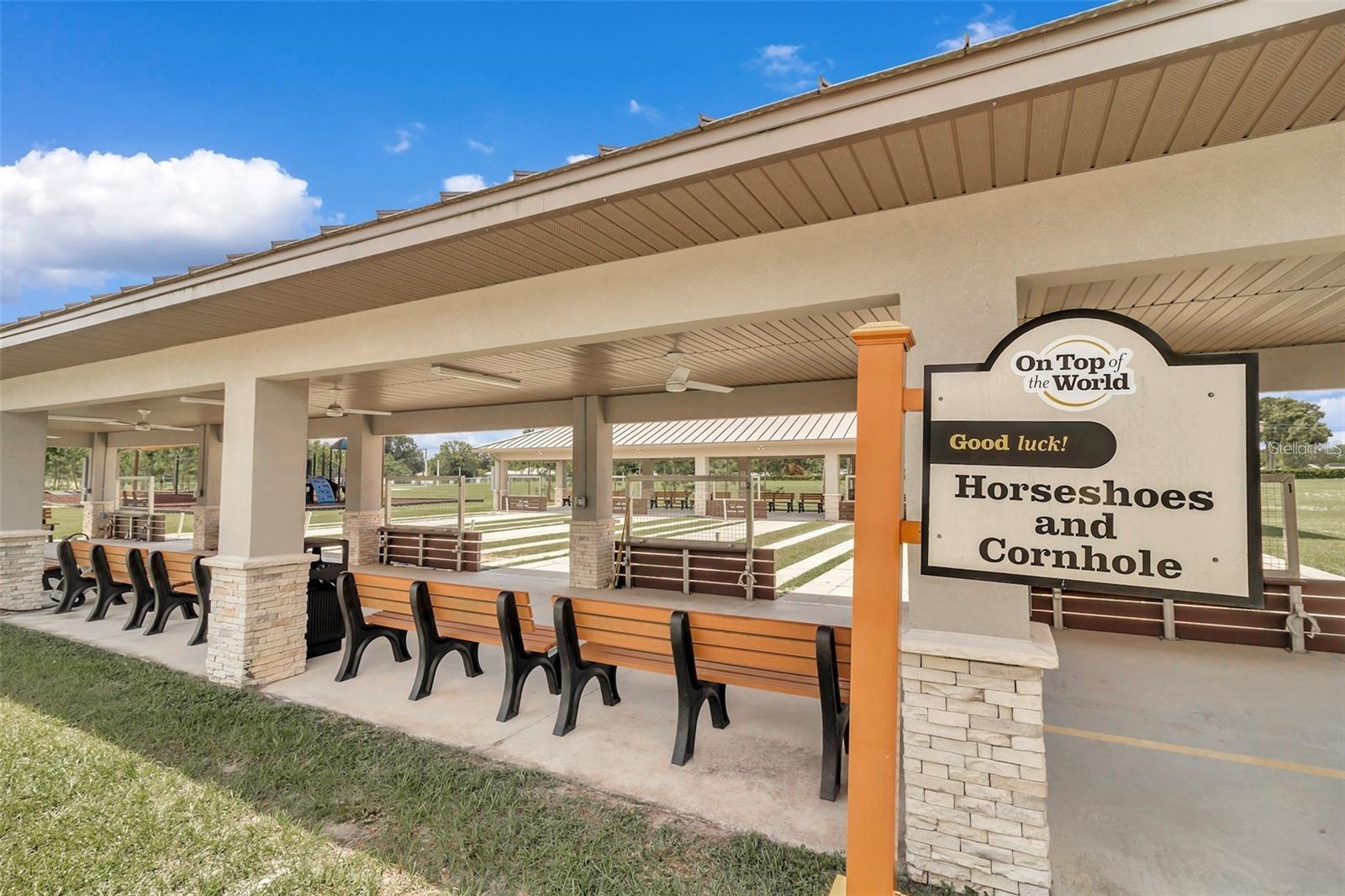 Horseshoe and Cornhole