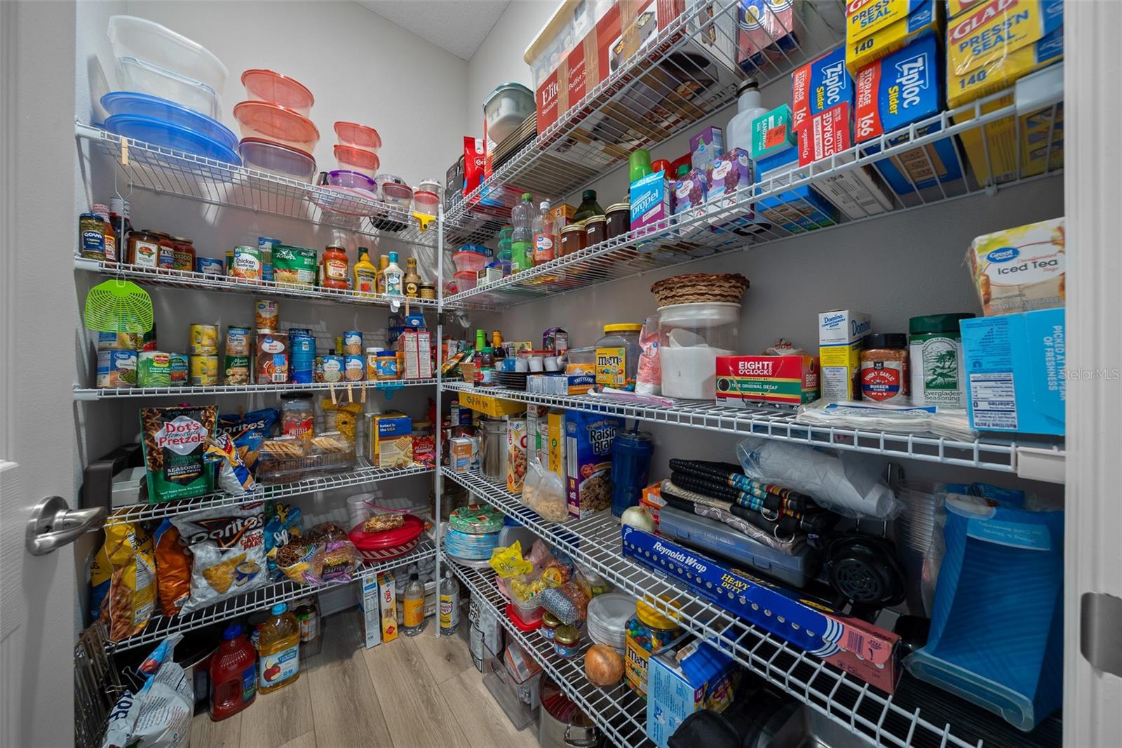 Oversized walk in pantry