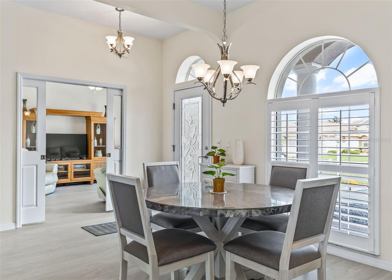 Dining area