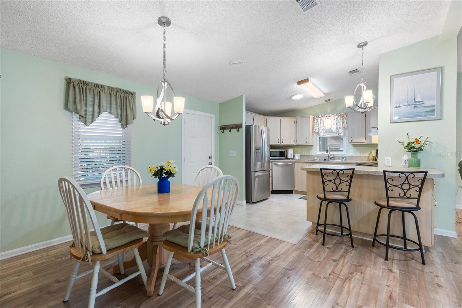 Dining Room and Kitchen