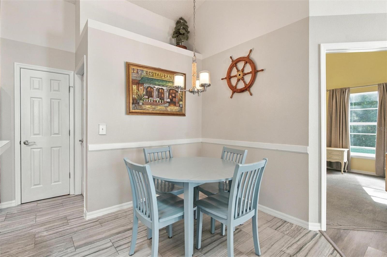 Eating Nook in Kitchen